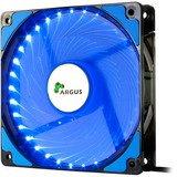 Inter-Tech L-12025 120x120x25mm case fan Zwart/blauw