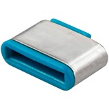 Lindy USB-C Port Blocker beveiliging Blauw, 10 stuks