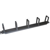 LogiLink 19" Cable Management Bar kabelmanagement Zwart, 1U