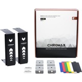 Noctua NA-HC3 chromax black swap afdekking Zwart, 2 stuks
