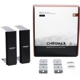 Noctua NA-HC4 chromax black afdekking Zwart