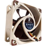 Noctua NF-A6x25 FLX case fan bruin/wit, 3-Pin-aansluiting, 4-Pin-adapter