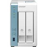 QNAP TS-231P3-4G nas Wit, LAN 2.5GbE, USB 3.2 (5 Gbit/s)