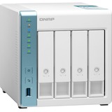 QNAP TS-431K nas Wit, USB 3.0, 2x LAN