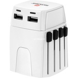 SKROSS Reisadapter MUV Micro USB reisstekker Wit