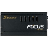 Seasonic Focus SGX 650W voeding  Zwart, incl. SFX naar ATX adapter, 4x PCIe, Kabelmanagement