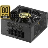 Sharkoon SilentStorm SFX 500 Gold, 500 Watt voeding  Zwart, 2x PCIe, Full Kabel-Management