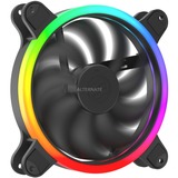 SilentiumPC Corona EVO HP ARGB 140 mm case fan Zwart, 3-pins fan connector
