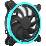 SilentiumPC Corona HP RGB 140 case fan Zwart, 3-pins fan connector