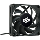 SilentiumPC Zephyr 70 case fan Zwart, 3-pins fan-connector