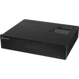 SilverStone ML04B htpc behuizing Zwart, USB 3.0