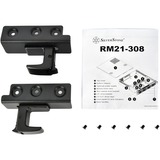SilverStone RM21-308 rack behuizing Zwart, 1x USB-A 2.0, 1x USB-A 3.2 (5 Gbit/s)