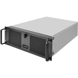 SilverStone RM400 Rack behuizing Zwart | 2x USB-A 3.2 (5 Gbit/s)