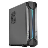 SilverStone RVZ03B-ARGB tower-behuizing Zwart, 2x USB-A 3.2 (5 Gbit/s), 2x Audio