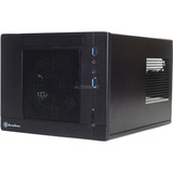 SilverStone SG05BB Lite desktop behuizing Zwart, USB 3.0, Mini ITX