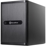 SilverStone SST-DS380B, Tower-behuizing Zwart | USB 3.0