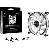 be quiet! Shadow Wings 2 case fan Wit, 140 x 140 x 25 mm, PWM