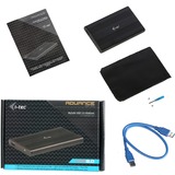 i-tec MySafe Advance AluBasic 2.5" USB 3.0 externe behuizing Zwart