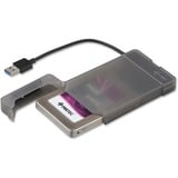 i-tec MySafe USB 3.0 Easy externe behuizing Zwart/transparant