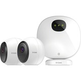 D-Link mydlink Pro Wire-Free Camera Kit DCS-2802KT set Wit, Hub + 2 camera's