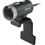 Microsoft LifeCam Cinema webcam Zwart/zilver