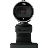 Microsoft LifeCam Cinema webcam Zwart/zilver