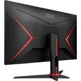 AOC C27G2ZE/BK 27" curved gaming monitor Zwart/rood, 2x HDMI, DisplayPort, 240 Hz