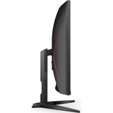 AOC C32G2ZE/BK 32" curved gaming monitor Zwart/rood, 2x HDMI, DisplayPort, 240 Hz