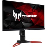 Acer Predator XB271HUAbmiprz 27" Gaming Monitor Zwart/rood, HDMI, DisplayPort, 4x USB-A 3.2 (5 Gbit/s), USB-B 3.0, 144 Hz