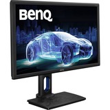 BenQ PD2700Q 27" Monitor Zwart, HDMI, DisplayPort, 2x USB-A 2.0, USB-B 2.0