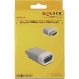 DeLOCK Adapter HDMI naar VGA Grijs