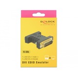 DeLOCK DVI 24+1 male naar DVI 24+5 female adapter Zwart