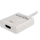 DeLOCK Mini DisplayPort > HDMI adapter Wit, 0,2 meter, 4K