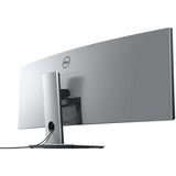 Dell UltraSharp U4919DW 49" Curved UltraWide monitor Zwart/zilver, 2x HDMI, DisplayPort, 5x USB-A 3.2 (5 Gbit/s), 2x USB-B 3.0, USB-C