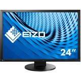 EIZO EV2430-BK 24.1" Monitor Zwart, DisplayPort, VGA, DVI-D, 2x USB-A 2.0, USB-B 2.0
