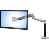 Ergotron LX HD Sit-Stand Desk Mount LCD Arm monitorarm Zilver/zwart