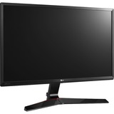 LG 24MP59G-P 23.8" Gaming Monitor Zwart/rood, HDMI, DisplayPort, VGA