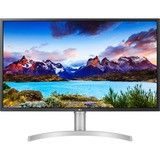 LG 32UL750-W 32" 4K Ultra HD Gaming Monitor Wit/zilver, 2x HDMI, DisplayPort, 2x USB-A 3.2 (5 Gbit/s), USB-C