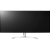 LG 34WK95U-W 34" 4K Ultra HD UltraWide Monitor Zwart/zilver, 2x HDMI, 1x DisplayPort, 2x USB-A 3.2 (5 Gbit/s), 1x USB-B 3.2 (5 Gbit/s), 1x Thunderbolt 3