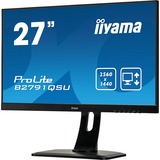 iiyama ProLite B2791QSU-B1  27" Gaming Monitor Zwart, HDMI, DisplayPort, DVI, 2x USB-A 2.0