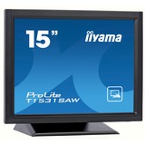 iiyama ProLite T1531SAW-B5 15" Touchscreen-Monitor Zwart, VGA, HDMI, DisplayPort, Audio, Touch