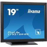 iiyama ProLite T1931SR-B5 19" Touchscreen-Monitor Zwart, HDMI, DisplayPort, VGA, USB-A