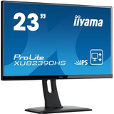 iiyama XUB2390HS-B1 23" Monitor Hoogglans zwart, HDMI, VGA, DVI-D