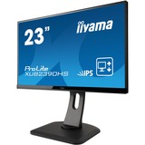 iiyama XUB2390HS-B1 23" Monitor Hoogglans zwart, HDMI, VGA, DVI-D