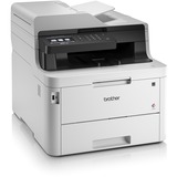 Brother Brother MFC-L3770CDW D/S/K/F color all-in-one ledprinter met faxfunctie Grijs/antraciet