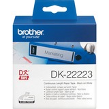 Brother DK-22223 doorlopende labelrol - papier printlint