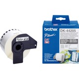 Brother DK-44205 doorlopende labelrol - papier printlint Wit
