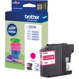 Brother Inkt - LC-221M Magenta