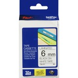 Brother Originele Brother TZe-211 label tapecassette zwart op wit, breedte 6 mm printlint Wit, Retail