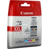 Canon CLI-581XXL BK/C/M/Y Multipack inkt 